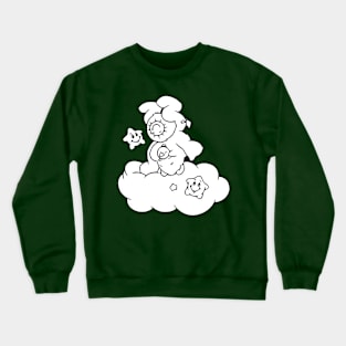 upside down in the clouds Crewneck Sweatshirt